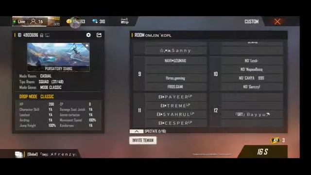🔴[LIVE] FREEFIRE, TURNEY OMJIN S19 KUALIFIKASI POT 1 (2 MATCH) смотреть онлайн