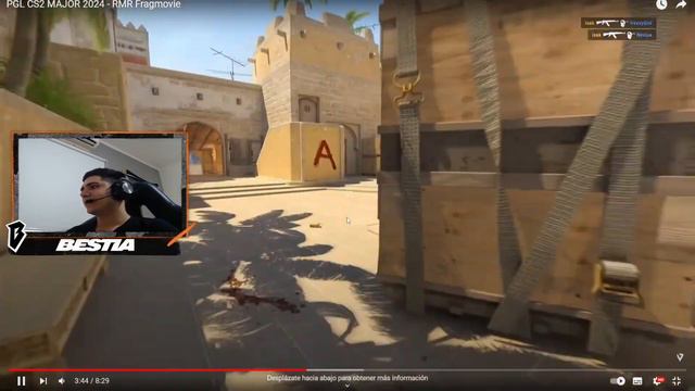 REACCIÓN PGL CS2 MAJOR 2024 - RMR FRAGMOVIE смотреть онлайн