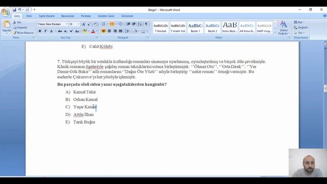 TUZEM 11.SINIF EDEBİYAT DERSİ SORU ÇÖZÜMÜ смотреть онлайн