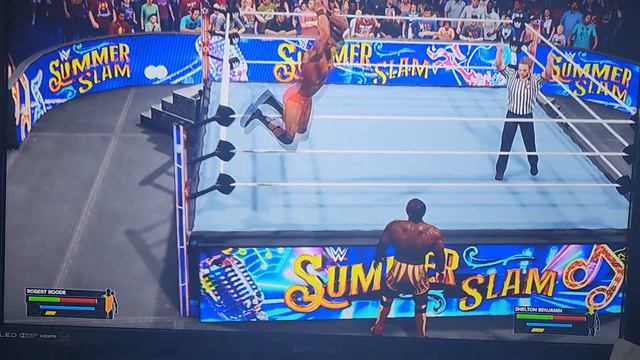 SummerSlam 2023 Match #2 Robert Roode vs. Shelton Benjamin смотреть онлайн