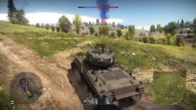 War Thunder - M4A3E2, Cobra King, & M15A1 on Carpathians смотреть онлайн