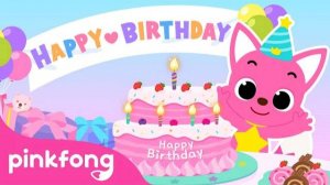 🎉 Happy 10th Birthday, Pinkfong! | Happy Birthday To You Song | Pinkfong