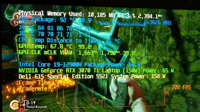 Bioshock Remastered on the Dell G15 5521 QHD 240hz i9 3070ti (2022) смотреть онлайн