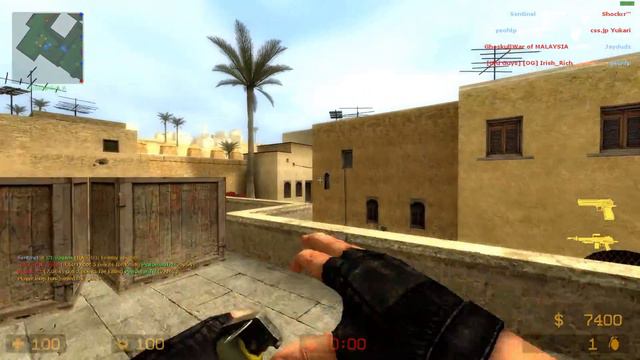 Counter Strike  Source M249 Test