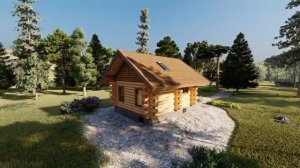 Альпийский домик _ Ангарские терема _ срубы из кедра