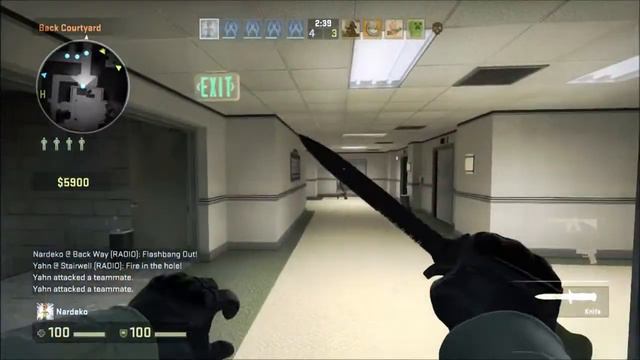 Counter Strike: Global Offensive on Xbox 360. Clutch 1 v 4 3-round win смотреть онлайн