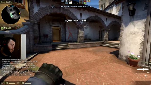 CS GO Brazilian Player Competitive on Europe Server смотреть онлайн