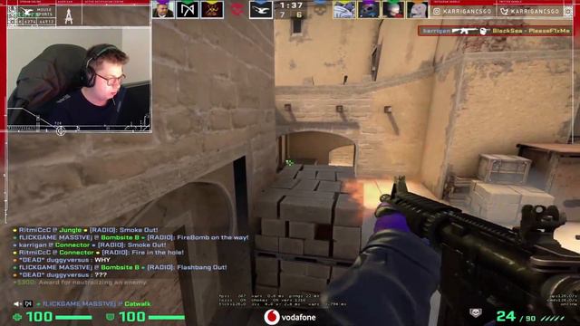 IT'S TOO EASY WHEN I CALL THE SHOTS | Karrigan CS:GO смотреть онлайн