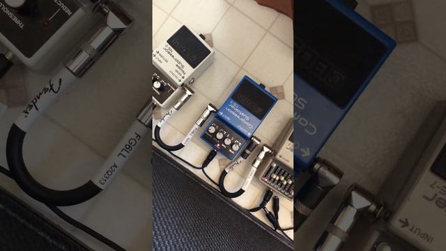 BOSS NS 2, CS 3, GE 7 Pedal Demonstration смотреть онлайн