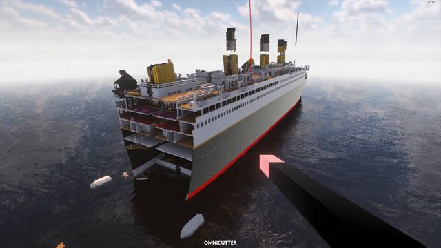 CUTTING THE TITANIC IN HALF (OMNI) | TEARDOWN смотреть онлайн