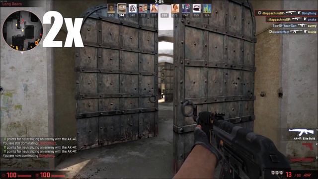 CS:GO kill streaks смотреть онлайн