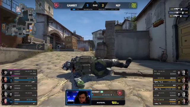 ЧТО ЗА НЕРЕАЛЬНЫЕ КАМБЭКИ? GAMBIT VS NIP и VIRTUS PRO VS MOUZ смотреть онлайн