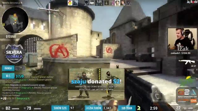 SILVER TO GLOBAL #1 - DOBRA BEKA Z SILVERAMI! +bonus смотреть онлайн
