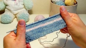 Как СМЕНИТЬ ЦВЕТ НИТИ при вязании спицами