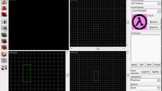 VHE 3.4 tutorial - 2 - making a simple map (part 1/2) смотреть онлайн