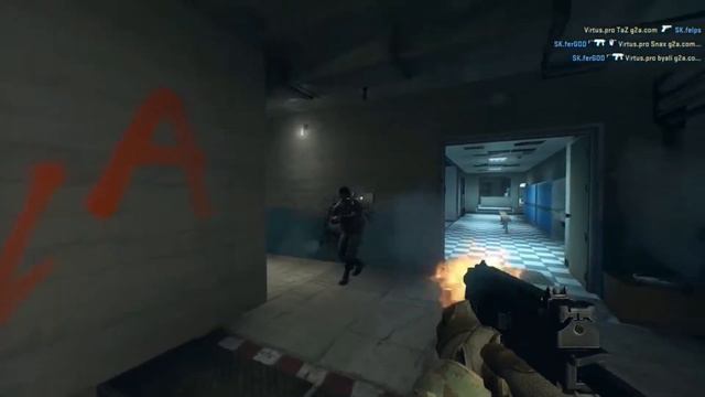 Классные моменты в мм Counter-Strike Global Offensive смотреть онлайн