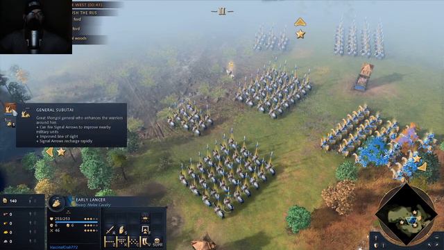 Age of Empires IV Mongol Horde vs Rus Gameplay 8 смотреть онлайн
