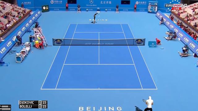 Tennis Elbow 2015 Beijing 2015 Djokovic vs Bolelli смотреть онлайн