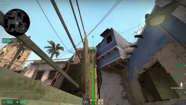 CSGO Smoke tutorial [Mirage] - Ticket Booth Smoke from Underpass смотреть онлайн