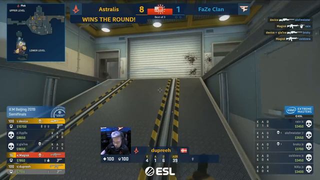 CS:GO - Astralis vs. FaZe Clan [Nuke] Map 2 - Semifinals - IEM Beijing-Haidian 2019 смотреть онлайн