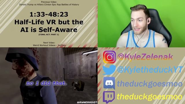 THE FINAL ACT OF HLVRAI!!! Reacting to "Half-Life VR but the AI is Self-Aware (FINAL ACT: PART 1)" смотреть онлайн