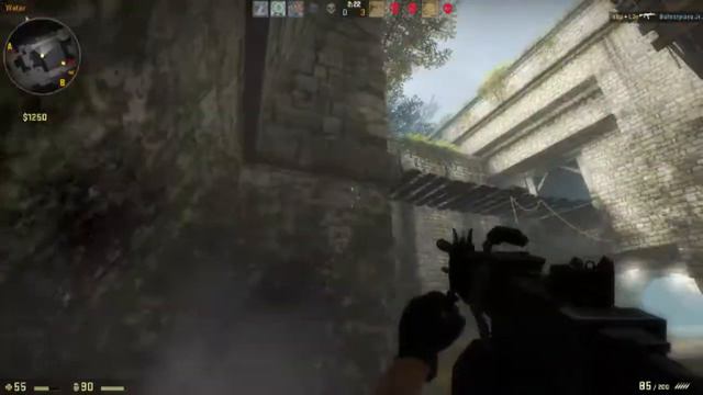 Machine Gun Negev on Aztec - Counter Strike GO смотреть онлайн