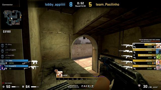 OLD SCHOOL - ASLAK - FACEIT Matchmaking - 32 kills смотреть онлайн