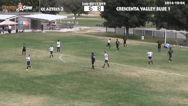20141004 BU15 B99 Central Cal Aztecs Black v Crescenta Valley SC Blue Highlights смотреть онлайн