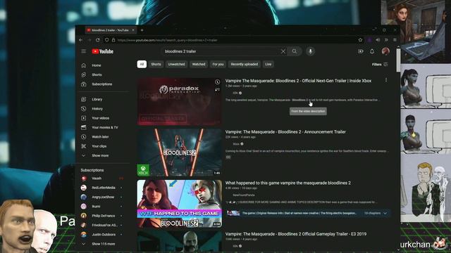 Vampire Bloodlines 2 New Developer Reveal (The Chinese Room) Pax West 2023 (Livestream cut) смотреть онлайн