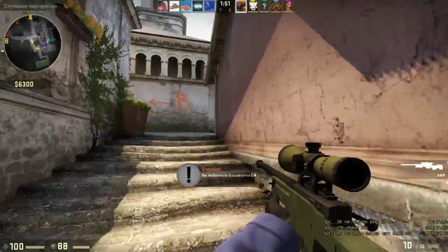 CSGO соревновательный режим #1 смотреть онлайн