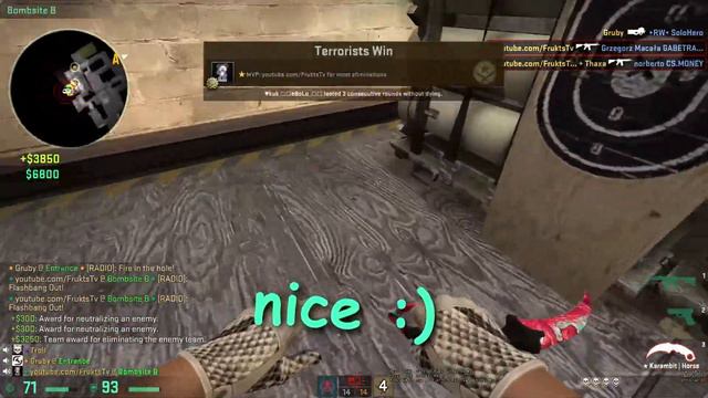 CS GO Match Making with skin changer #8 (31 kill bomb) смотреть онлайн