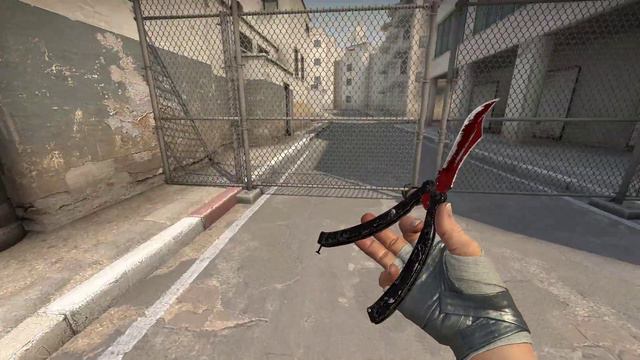 CS:GO BUTTERFLY KNIFE CRIMSON WEB WELL-WORN | SKIN SHOWCASE смотреть онлайн