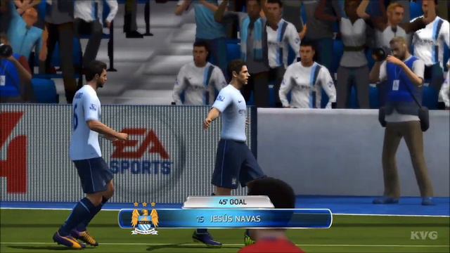 FIFA 14 - Manchester City FC vs. Arsenal FC Gameplay [HD] смотреть онлайн