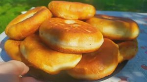 БЕЛЯШИ С МЯСОМ как на рынке, как на вокзале🚂 Универсальное тесто для беляшей и пирожков