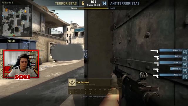 EL DIOS DE LA DEAGLE | CAZANDO HACKERS EN COUNTER STRIKE GLOBAL OFFENSIVE смотреть онлайн