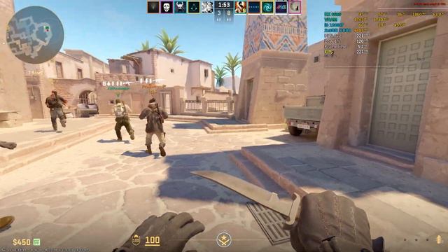 Counter-Strike 2 | RX 6600 8GB + i5 12400F | 1080p Best graphics settings | Competitive Match ! смотреть онлайн