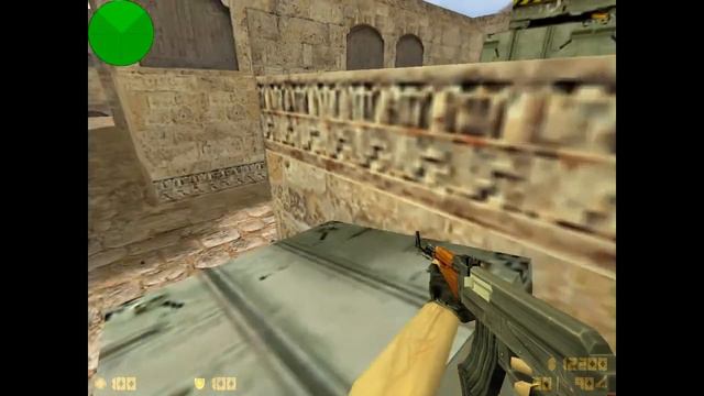 Баг в кс 1.6 на карте Dust 2 смотреть онлайн