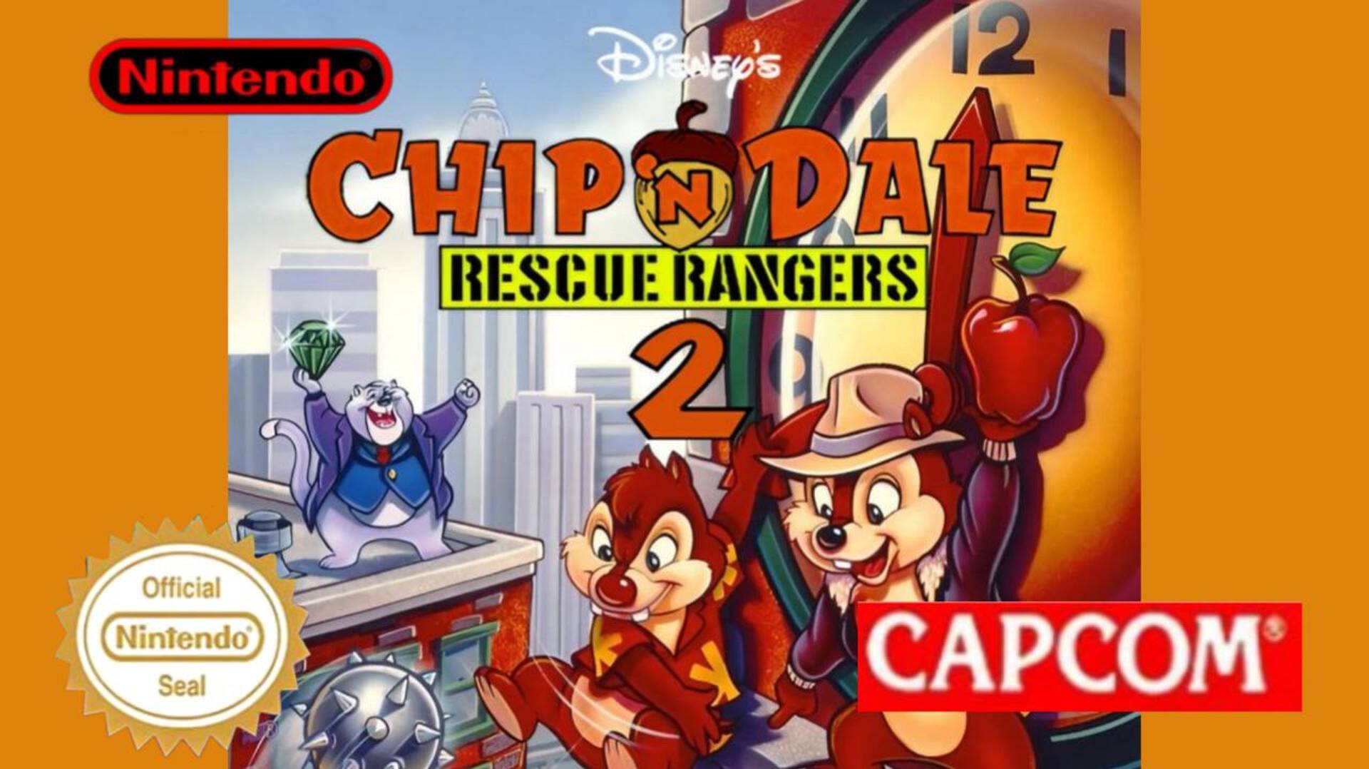 Chip ’n Dale Rescue Rangers 2 | NES | Полное прохождение смотреть онлайн