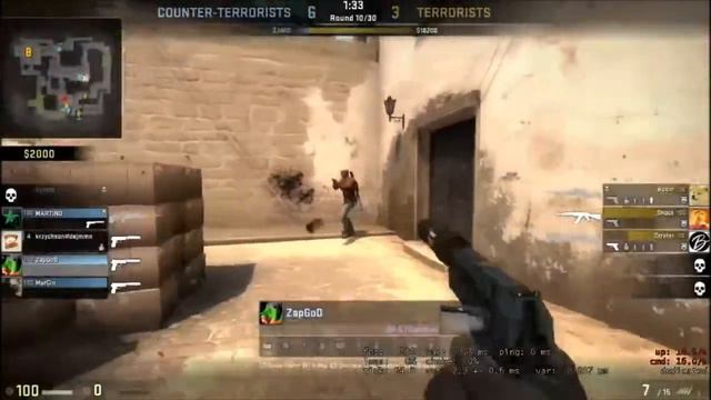 CS:GO ZapGoD [AWPER] First Blood смотреть онлайн