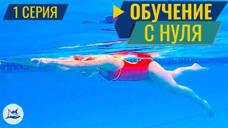 КАК НАУЧИТЬСЯ ПЛАВАТЬ С НУЛЯ? УРОКИ ПЛАВАНИЯ КРОЛЕМ. 1 СЕРИЯ смотреть онлайн