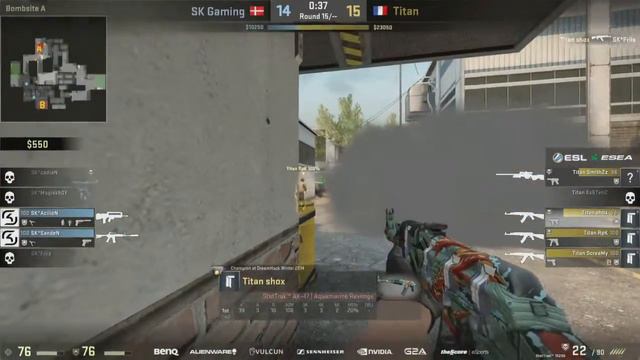 CS:GO Gameplay - Titan vs. SK [Cache] - ESL ESEA Pro League - Week 6, Day 3 - Part 6 смотреть онлайн