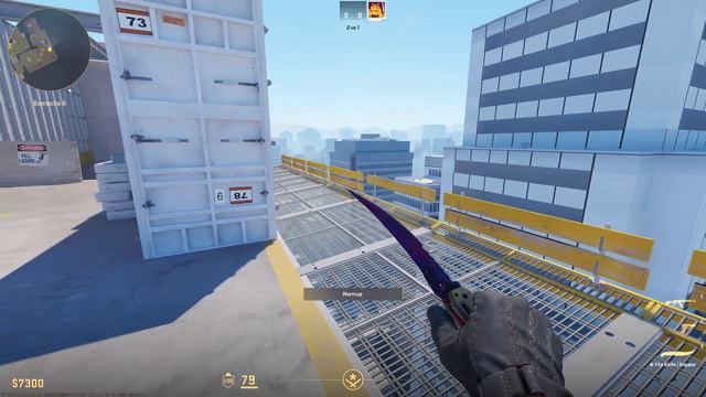 Counter Strike 2 Flip Knife Doppler Phase 2 (0.006) Purple Galaxy смотреть онлайн
