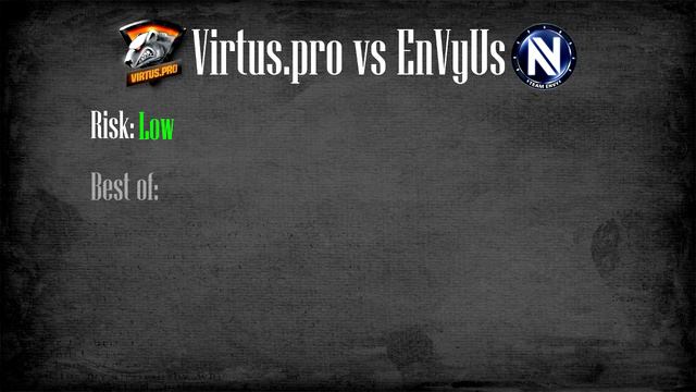 CS:GO BET PREDICTION Virtus.pro vs EnVyUs ESL Pro League Season 3 смотреть онлайн