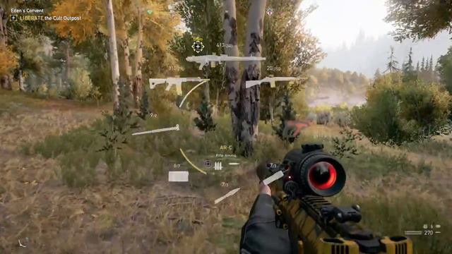 Far Cry 5 Part 25: Mission Briefings / Liberating Eden's Convent / "Broken Path" (Side Mission) смотреть онлайн