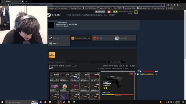 "Lost millions in crypto... now I'm buying csgo skins" смотреть онлайн