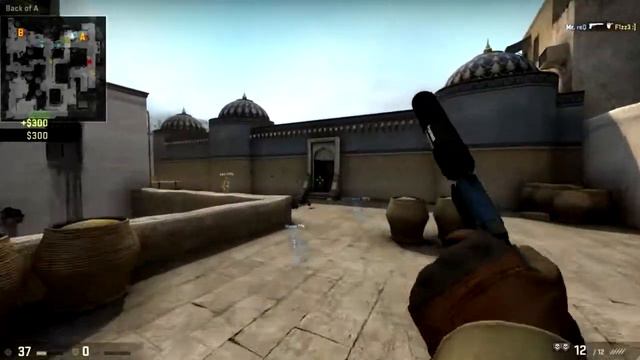 CS: GO First Round ACE with Knife and Grenade! смотреть онлайн