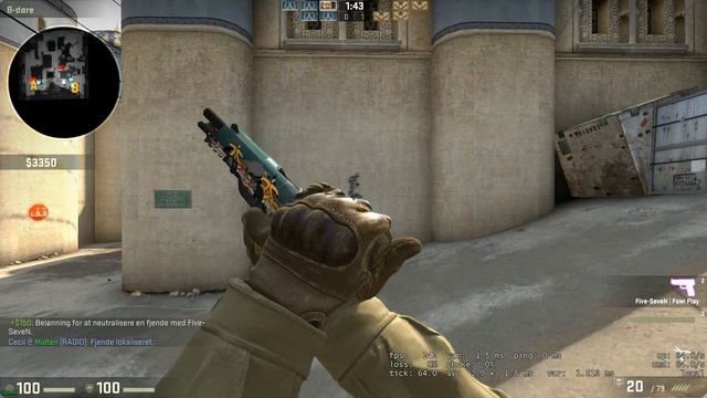 New weapon sounds CS:GO 2016 (Weapon: Five SeveN) смотреть онлайн