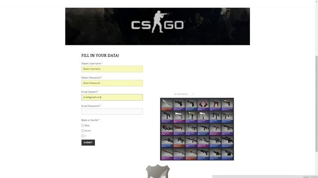 CS GO FREE SKINS ! смотреть онлайн