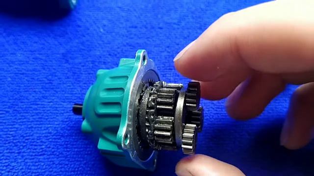 1/14 Aluminum gearbox 2 speeds for RC truck, complete assembly! (available on Aliexpress) смотреть онлайн