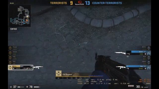 Noob rage hack after getting rekt! | Spinbot-Wallhack-Aimbot | CS:GO Overwatch смотреть онлайн
